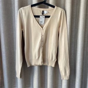 H&M Divided Cream Cardigan